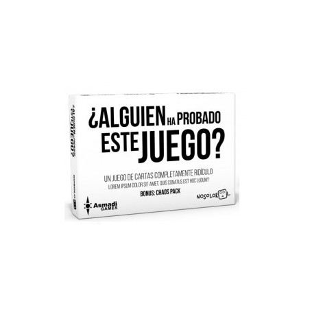 ¿Alguien ha probado este juego?